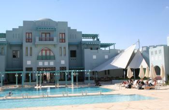 Das Hotel Fanadir in El Gouna. Ruhig aber zentral gelegen.