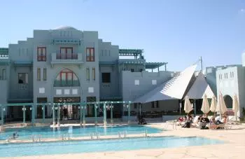 Das Hotel Fanadir in El Gouna. Ruhig aber zentral gelegen.